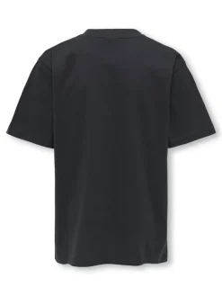 Only and Sons Junior t-paita, OSJFRED LIFE RLX SS LABEL TEE Tummansininen
