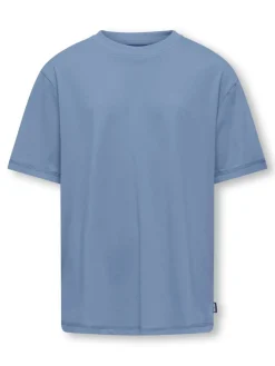 Only and Sons Junior t-paita, OSJMENES LOOSE SS O-NECK T-SHIRT Keskisininen