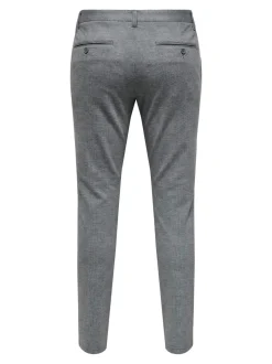 Only and Sons Miesten Chinot, MARK PANT DRESS BLUES NOS Harmaa Ruutu