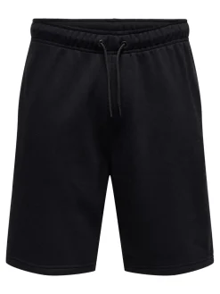 Only and Sons Miesten Collegeshortsit CERES LIFE SWEAT SHORT Black