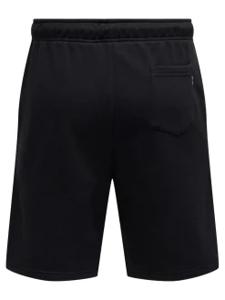Only and Sons Miesten Collegeshortsit CERES LIFE SWEAT SHORT Black