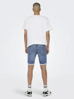 Only and Sons miesten farkkushortsit Indigo