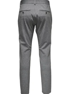 Only and Sons Miesten Housut, Mark Pant Medium Grey Melange