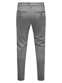 Only and Sons Miesten Housut, Mark Pant Medium Grey Melange