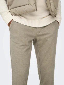 Only and Sons miesten housut, MARK SLIM 0229 PANT Beige