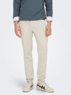 Only and Sons Miesten Housut, Mark Pant Vaalea Beige