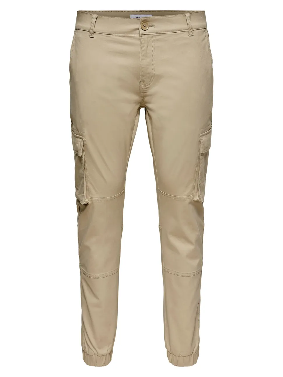 Only and Sons miesten housut, ONSCAM STAGE CARGO CUFF Beige