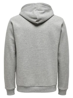 Only and Sons, Miesten Huppari, Ceres Life Zip Nos Keskiharmaa