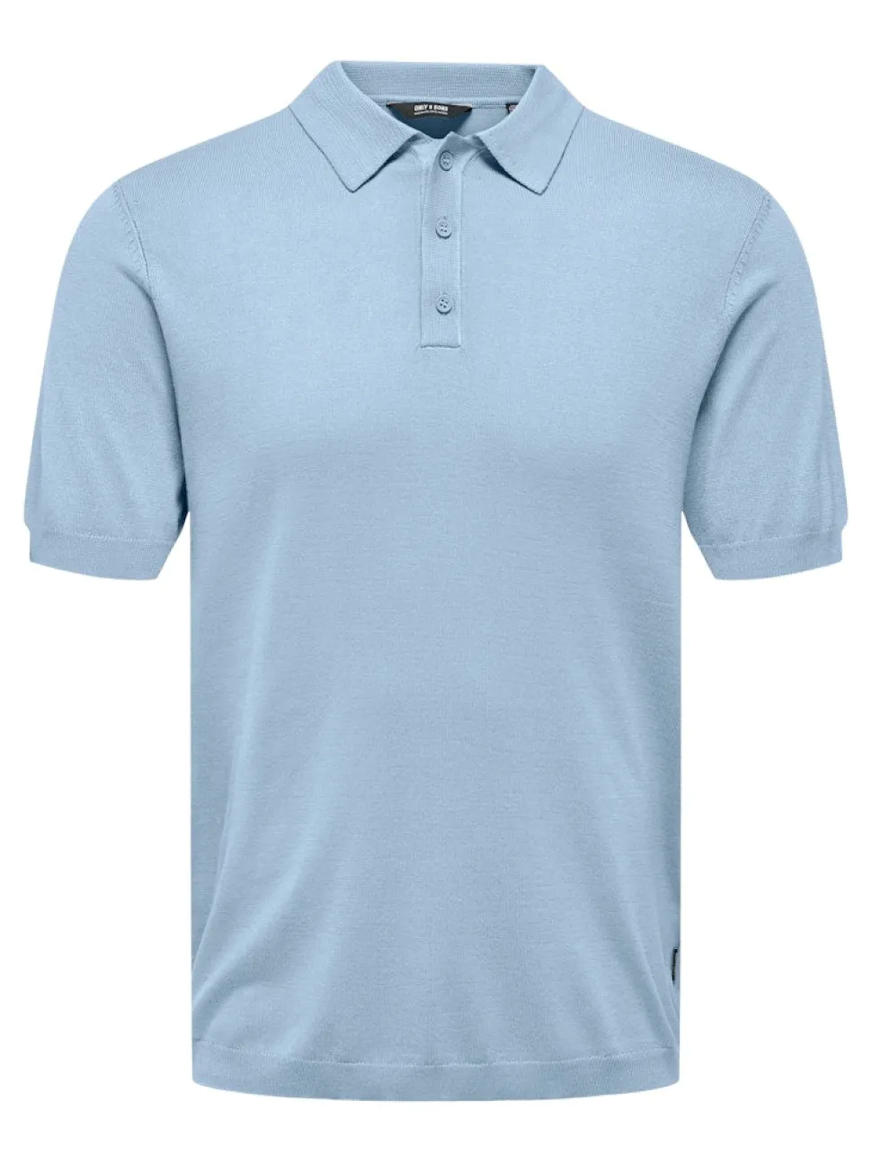 Only and Sons miesten pikeepaita, WYLER LIFE POLO KNIT Vaaleansininen