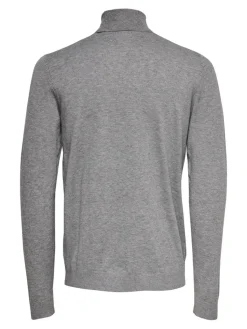 Only and Sons Miesten Pooloneule, Wyler Life Roll Neck Nos Keskiharmaa