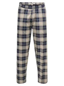 Only and Sons miesten pyjamahousut, ONSFEDERICO LOUNGEWEAR PANTS Navy Blazer
