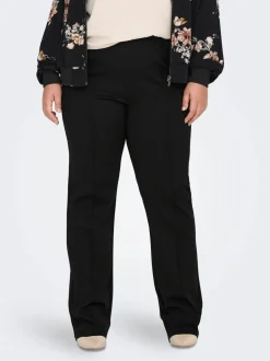 Only carmakoma housut, CARGOLDTRASH-SUKI LIFE HW WIDE PANT PNT Musta