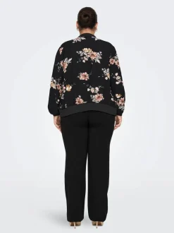 Only carmakoma housut, CARGOLDTRASH-SUKI LIFE HW WIDE PANT PNT Musta