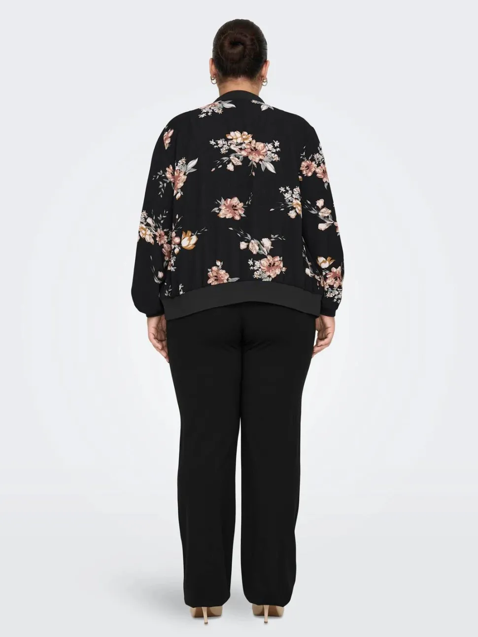 Only carmakoma housut, CARGOLDTRASH-SUKI LIFE HW WIDE PANT PNT Musta