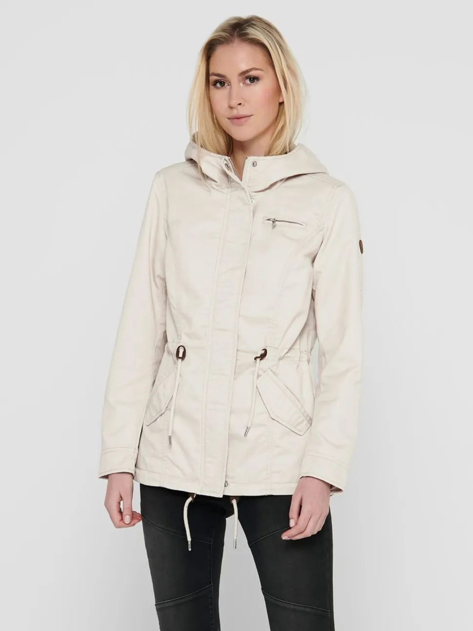 Only, Naisten Kevättakki, Lorca Canvas Parka Kitti