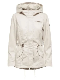 Only, Naisten Kevättakki, Lorca Canvas Parka Kitti