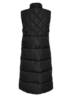 Only Naisten Liivi ONLSTACY QUILTED WAISTCOAT NOOS Musta