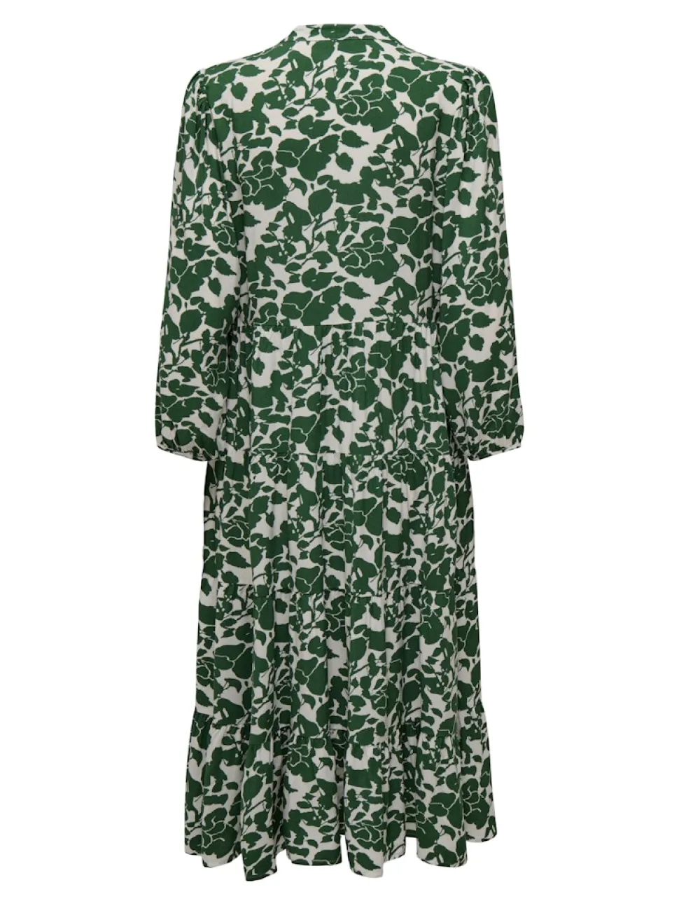 Only naisten mekko, ONLMILANA 7/8 DRESS WVN Vihreä Kuosi