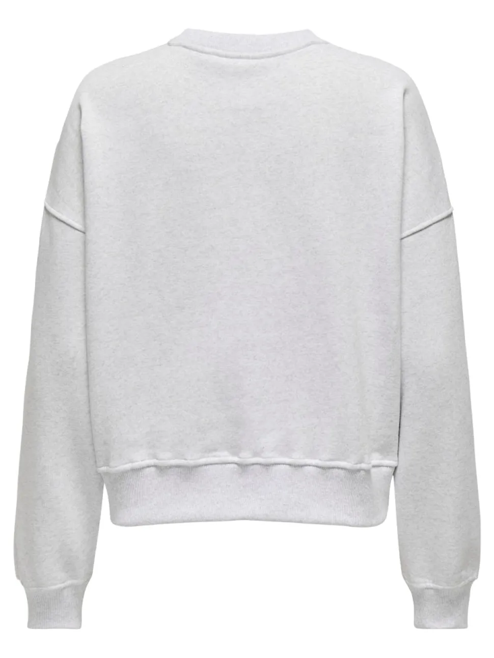 Only naisten svetari, ONLDAZE LS CREW NECK Vaaleanharmaa
