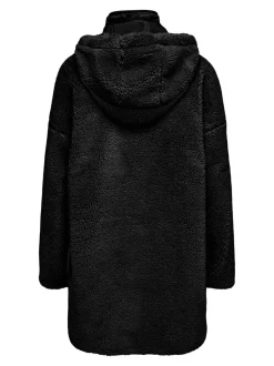 Only Naisten Teddytakki ONLSASCHA SHERPA JACKET CC OTW Musta
