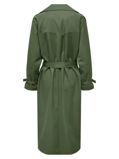Only trenssi, ONLCHLOE TRENCHCOAT DOUBLE B. OTW Armeijanvihreä