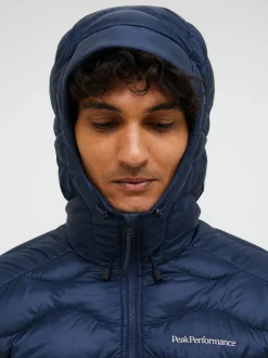 Peak Performance Miesten Kevytuntuvatakki, M HELIUM DOWN HOOD JACKET Tummansininen
