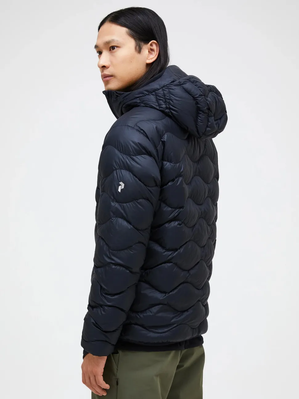 Peak Performance miesten takki, M HELIUM DOWN HOOD JACKET Musta