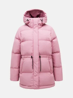 Peak Performance Naisten Untuvatakki, W Firn Down Parka Vaaleanpunainen