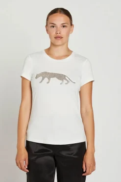 Philosophy Blues Original Naisten T-paita, JAGUAR T-SHIRT Valkoinen