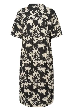 Philosophy Blues Original naisten mekko, MINT DRESS Mustavalkoinen