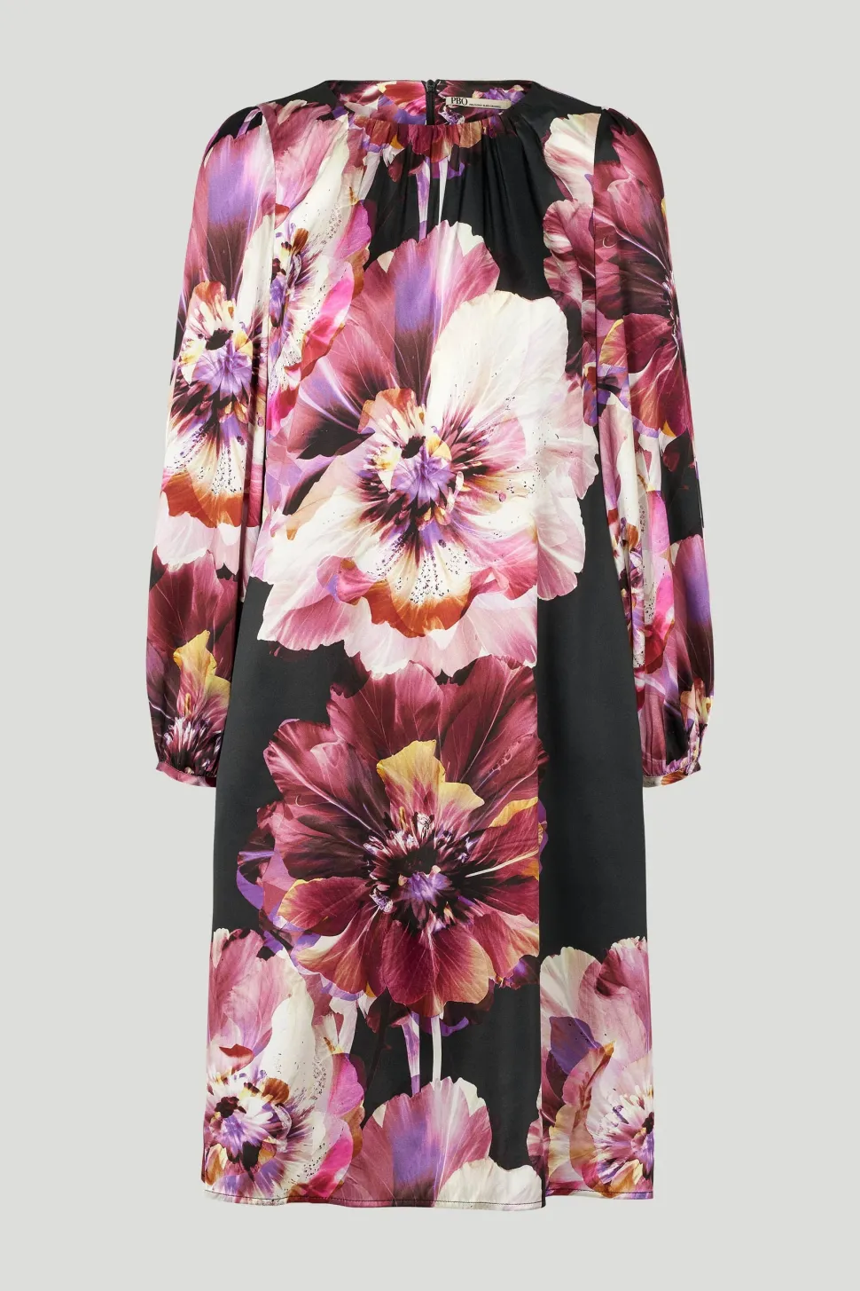 Philosophy Blues Original naisten mekko, SILKY PEPMO DRESS Punainen Kuosi