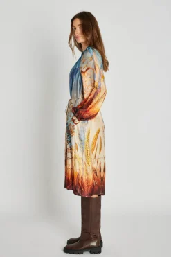 Philosophy Blues Original naisten mekko, CANNON DRESS Monivärinen Kuosi