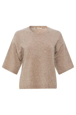 Philosophy Blues Original naisten neule, MONTERO KNIT SWEATER Beige