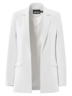 Pieces naisten bleiseri, PCBOZZY LS LOOSE BLAZER Cloud Dancer