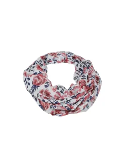 Pieces Naisten Huivi, PCPINIA TUBE SCARF BC Punainen Kuosi