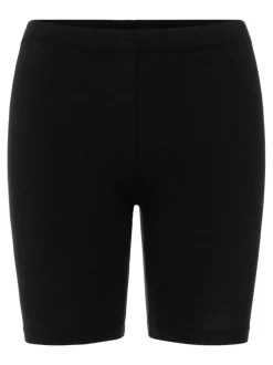 Pieces Naisten Pyöräilyshortsit PCKIKI SHORTS Musta