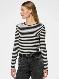 Pieces naisten vyö, PCLEA JEANS BELT Black Black W/Silver