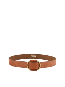 Pieces naisten vyö, PCPILJA LEATHER JEANS BELT FC Root Beer