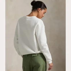 Polo Ralph Lauren college, LS SWEATSHIRT Valkoinen