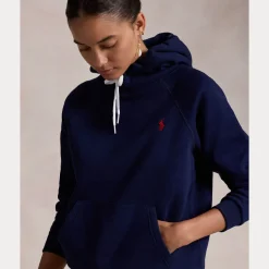 Polo Ralph Lauren huppari, LONG SLEEVE SWEATSHIRT Tummansininen
