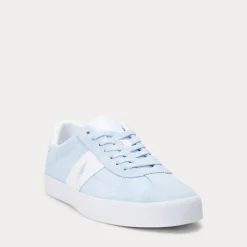 Polo Ralph Lauren kengät, CRT VULC SUEDE SNEAKER Vaaleansininen