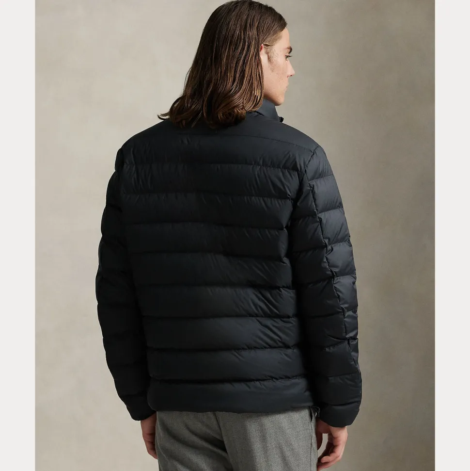Polo Ralph Lauren miesten bombermallinen untuvatakki, COLDEN JTK INSULATED BOMBER Musta
