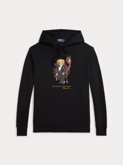 Polo Ralph Lauren miesten huppari Polo Bear Fleece Hoodie, musta