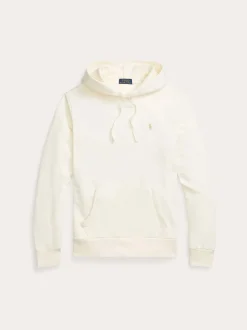 Polo Ralph Lauren miesten huppari, LOOPBACK FLEECE HOODIE Luonnonvalkoinen