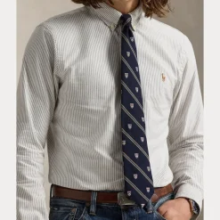 Polo Ralph Lauren miesten kauluspaita Long Sleeve Sport Shirt, vaaleanruskea