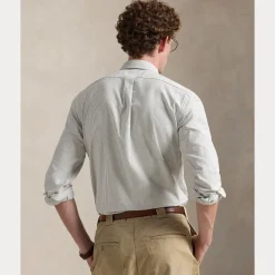 Polo Ralph Lauren miesten kauluspaita Long Sleeve Sport Shirt, vaaleanvihreä