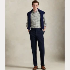 Polo Ralph Lauren miesten kauluspaita Long Sleeve Sport Shirt, vaaleanharmaa