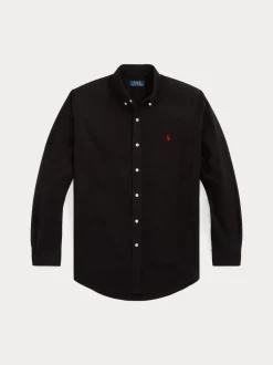 Polo Ralph Lauren miesten kauluspaita Long Sleeve Sport Shirt, musta