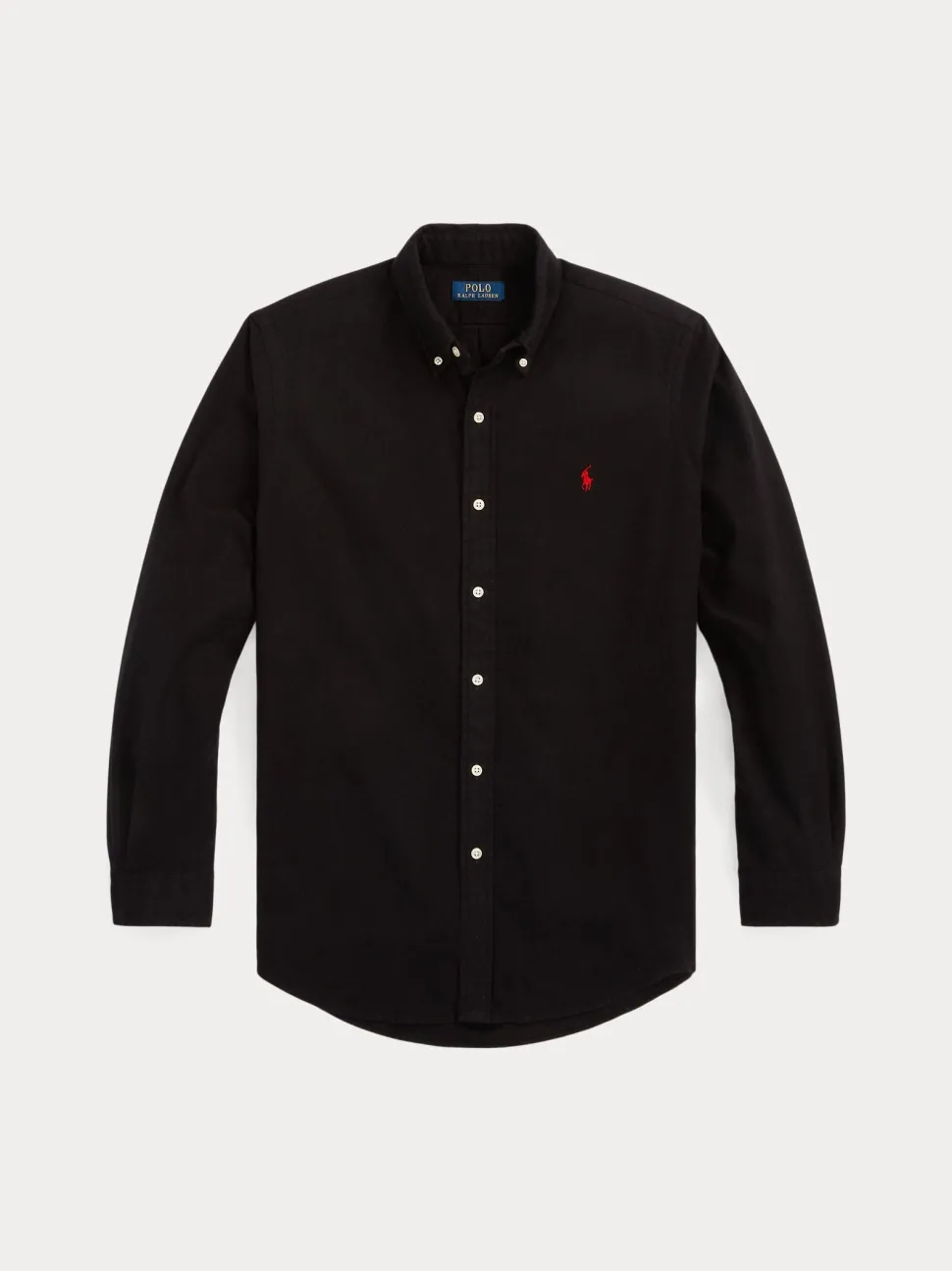 Polo Ralph Lauren miesten kauluspaita Long Sleeve Sport Shirt, musta