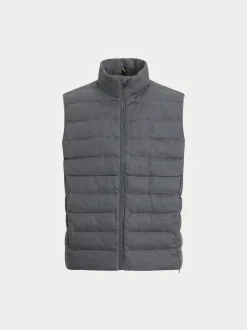 Polo Ralph Lauren miesten liivi Colden Linen, tummanharmaa